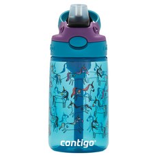 콘티고 이지 클린 스트로우 텀블러, 주니퍼 유니콘, 1개, 420ml