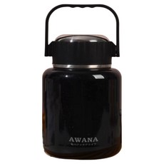 AWANA 日式繽紛悶燒罐 MH-1100, 1個, 黑色, 1.1L