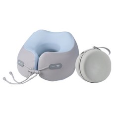 築夢家居 U型枕, 淺藍色