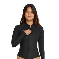 O'NEILL 女款 Reactor 2 前拉鍊防寒外套 1.5mm 5294 WMNS A00, 黑色