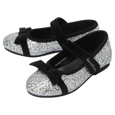 베네통키즈 벨벳 리본구두 QCSHP1541