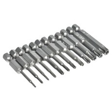 디케이켈슨 전동 드라이버용 자석 별비트 12종 세트, 1개