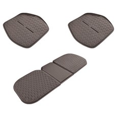 bebehome 汽車/涼感/冷凝坐墊前座 2個 + 後排3人座, 1套, 咖啡色