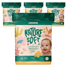 Lomoms 樂媽適 Nature Soft褲型尿布, 第5階段, 88片