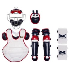 BMC BASEBALL MEMBERS CLUB 2024 Pro系列捕手裝備組 MCS-03, 1套, 白色+海軍+紅色