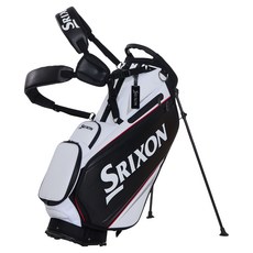 스릭슨 골프 투어 스탠드 캐디백 GGC-S204L, WHITE + BLACK