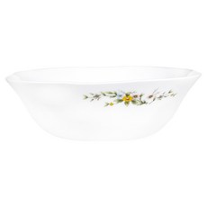 바칠레 야생화 강화유리 면기, 1개