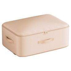 ONE HOUSE 收納趣防塵壓縮袋 棉被袋款 OH-Q741-F3 杏仁粉 70L, 1個, 1個裝