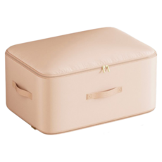 ONE HOUSE 收納趣防塵壓縮袋 棉被袋款 OH-Q741-G3 杏仁粉 135L, 1個, 1個裝