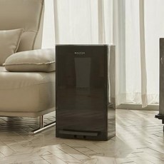 MAGIKAN Hippo2 鍍鉻 Jaguar 垃圾桶 21L 兼容250補充包, 黑色