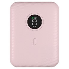 보바 고속충전 미니 보조배터리 22.5W 10000mAh, VA-110(핑크), 핑크