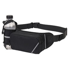 Feelwave 慢跑手機跑步腰帶, 黑色, 1個