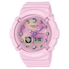 CASIO 卡西歐 BABY-G 絢彩扎染繽紛柔美雙顯系列 手錶 BGA-280TD-4A