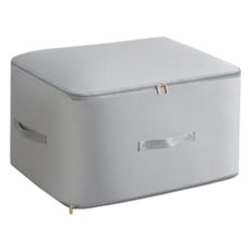 ONE HOUSE 收納趣防塵壓縮袋 棉被袋款 OH-Q741-G 冰霧灰 135L, 1個, 1個裝