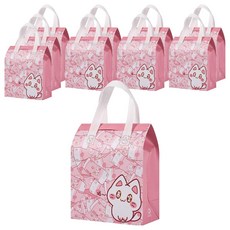 이홈베이킹 고양이 테이크아웃 보냉백, 혼합색상, 10개