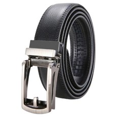 本革職人 堅毅性格金屬鏤空免鑽孔伸縮自動扣真皮皮帶