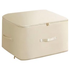 ONE HOUSE 收納趣防塵壓縮袋 棉被袋款 OH-Q741-G1 燕麥米 135L, 1個, 1個裝