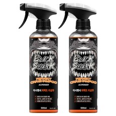 블랙샤크 아시펜서 퍼펙트 고농축 버블 세정 카샴푸, 2개, 500ml