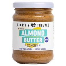 FORTY THIEVES 細滑優質杏仁抹醬, 1罐, 235g