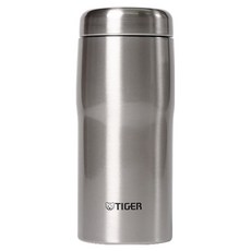 TIGER 虎牌 超潔淨PLUS復古保溫保冷隨行杯 MJF-A036, 1個, 銀色(MJF-A036XF), 360ml
