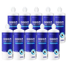 코오롱제약 더아이즈 U렌즈 셀라인액, 10개, 370ml