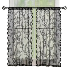소요상회 레이스 거즈 세미 플라워 가림막 커튼
