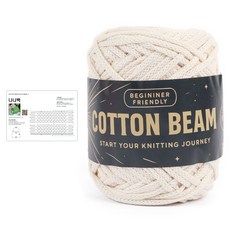 brandyarn Nana Bag DIY材料包 Cotton Beam + 圖案組, 1套, 01 象牙白