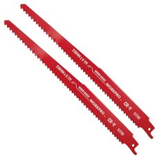 워크프로 CR-V 컷쏘날 베이직우드용 230mm x 6T 세트, WP404103, 2개입