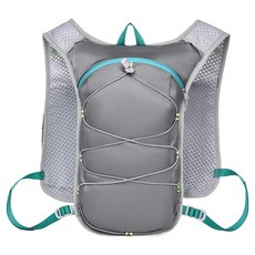 灰色系列 生活防水 騎行 登山 跑步 輕量後背包 BRP1000, 1個, 灰色