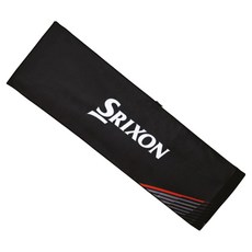 SRIXON 高爾夫巡迴賽毛巾 GGF-22003i, 黑色, 1個