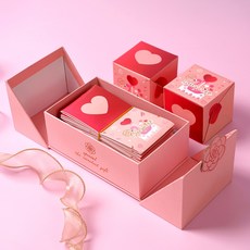 morningscent 돈벼락 폭탄 용돈박스 서프라이즈 고급 케이스 세트, 혼합색상, 1세트