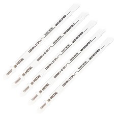워크프로 바이메탈 직쏘날 메탈용 5p 세트 130mm x 12T, 1세트, WP404049
