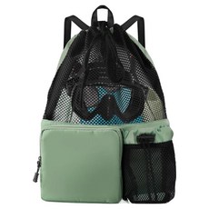 輕量網眼運動頭盔收納後背包 BRP1011, 1個, 綠色