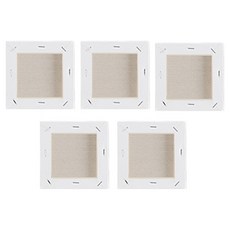 Taminayo 簡約素色帆布亞麻 10 x 10 cm, 0號, 5個