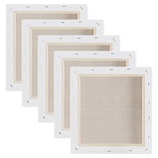 Taminayo 簡約素色帆布亞麻 30 x 30 cm, 4號, 5個