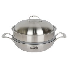 Kitchen-Art Giant 電磁爐三層蒸鍋, 1個, 28cm