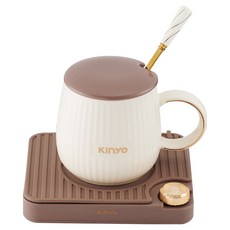 Kinyo 智能恆溫暖杯墊組 CWS-78, 提拉米蘇, 1個