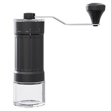 SUNORO 家用小型手搖陶瓷芯磨豆咖啡機, 1個, 黑色, 80ml