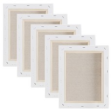 Taminayo 簡約素色亞麻畫布 20 x 30 cm, 3號, 5個