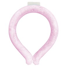 soonZAM 便攜式冰涼頸圈 降溫小物 粉紅色 13 x 16 cm, 1個