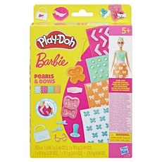 플레이도우 바비 의상 만들기 도트 앤 리본, 혼합색상, 500g, 1개