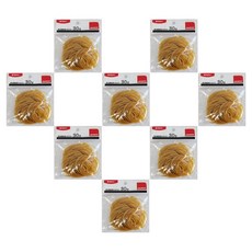 엠앤지 고무줄 고무밴드 45 x 1.5mm 30g, 노란, 8개