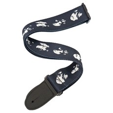 D'Addario 吉他背帶 WHITE ALBUM 50BTL05, 1個