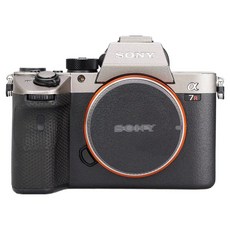 코엠스킨 소니 A7M3 A7R3A 카메라 스킨 보호 필름, 티타늄 상단 리치그레인 하단, 1개