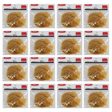 M&G STATIONERY 晨光文具 橡皮筋 橡皮圈 45 x 1.5mm 30g, 黃色, 16個