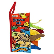 jollybaby 幼兒用韓英版尾巴書, 恐龍尾巴, 1個