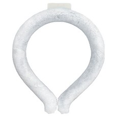 soonZAM 便攜式冰頸環 降溫小物 白色 13 x 16 cm, 1個