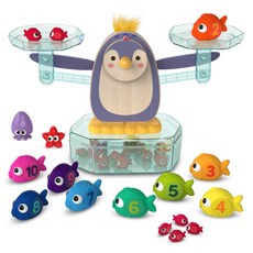 Battat 聊育系列-企鵝力士舉天平(美), 1個