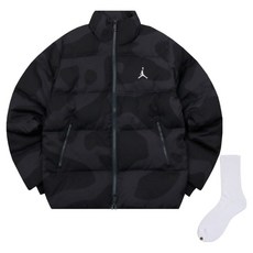 Nike 男款 Jordan Flight 鋪棉外套 FB6989-045 + Welldone 襪子套組