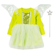 오즈키즈 여아용 매직팅커벨 코스튬 원피스 + 잡화 세트